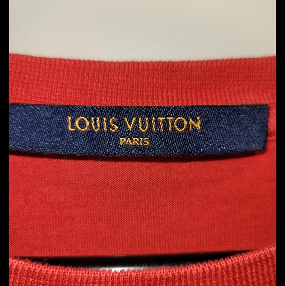 LOUIS VUITTON CLASSIC T-SHIRT (RED) - Picture 3 of 6